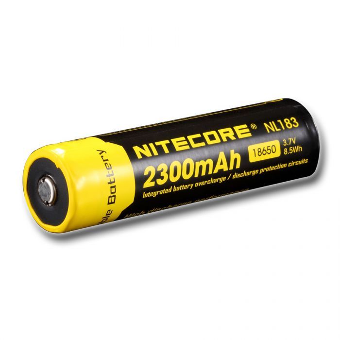 ΕΠΑΝΑΦΟΡΤΙΖΟΜΕΝΗ ΜΠΑΤΑΡΙΑ Li-on NITECORE 18650 / 2300mAh